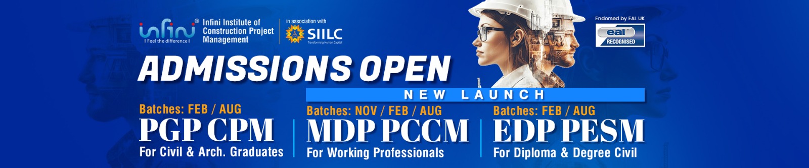 Top Construction Management Courses | College in India | PG Courses After Civil Engineering Degree In India